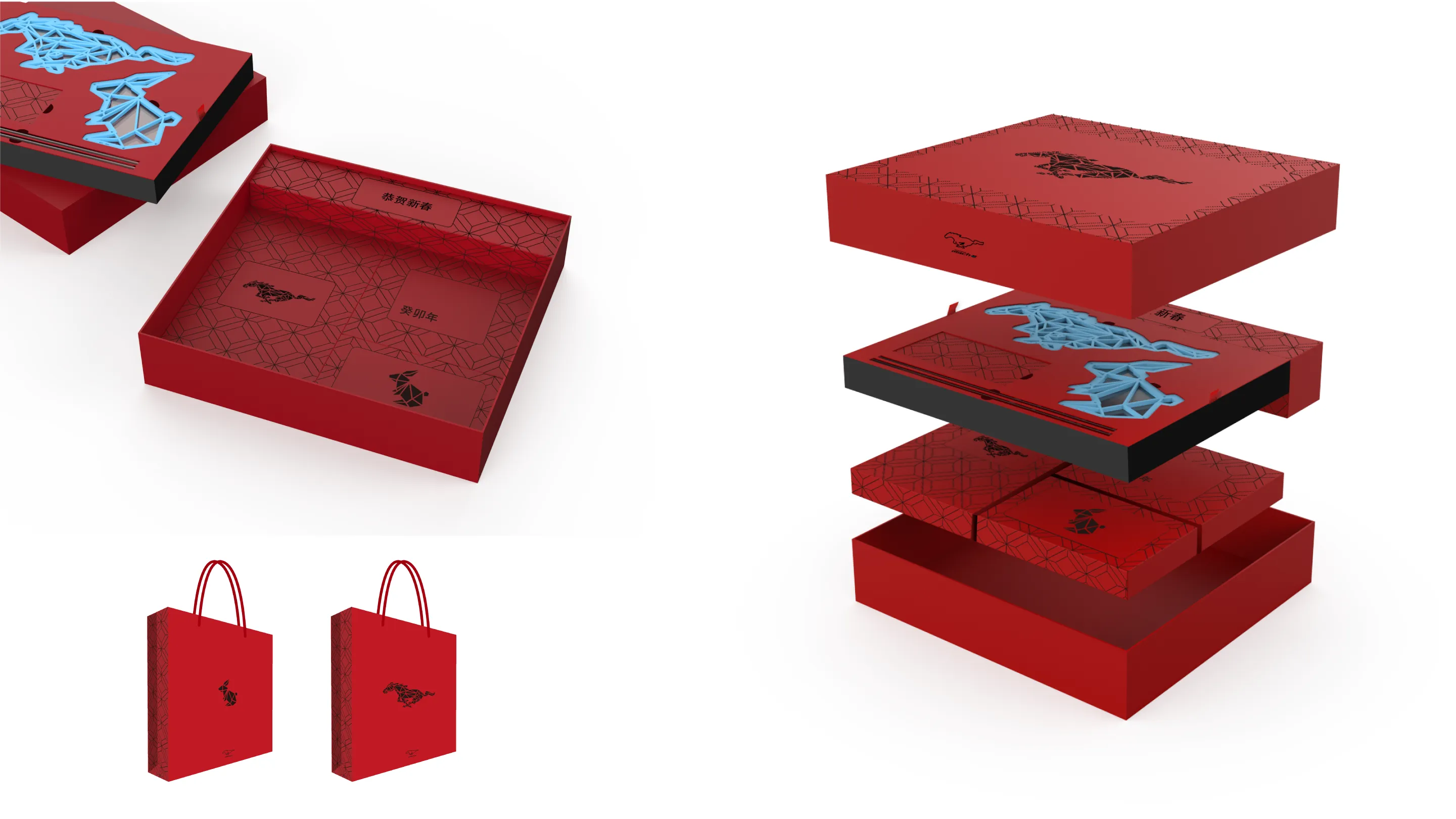 Mustang Mach-E CNY gift box